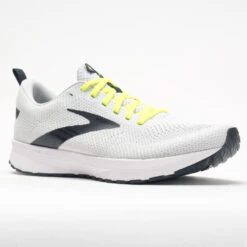 Brooks Revel 5 Men's White/Oyster/india Ink 10 Brooks Revel 5 Men's White/Oyster/india Ink -Sports Shoe Store 047258 5