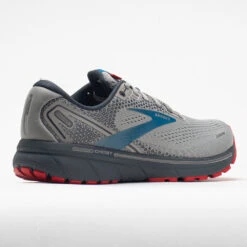 Brooks Ghost 14 Men's Gray/Blue/Red -Sports Shoe Store 047273 6