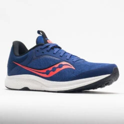 Saucony Freedom 5 Men's Sapphire/Vizi Red -Sports Shoe Store 047899 5