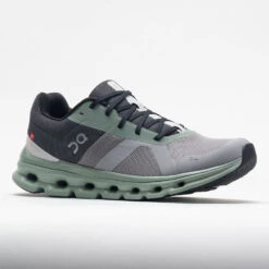 On Running On Cloudrunner Men's Alloy/Moss -Sports Shoe Store 048015 5
