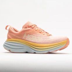 HOKA Bondi 8 Women's Shell Coral/Peach Parfait -Sports Shoe Store 048475 5