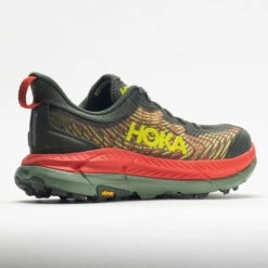HOKA Mafate Speed 4 Men's Thyme/Fiesta -Sports Shoe Store 048635 6