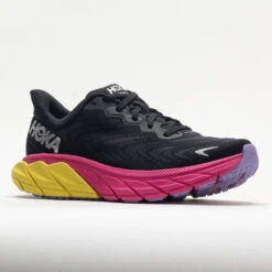 HOKA Arahi 6 Women's Black/Pink Yarrow 10 HOKA Arahi 6 Women's Black/Pink Yarrow -Sports Shoe Store 049237 5