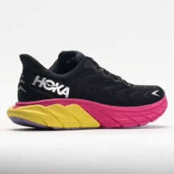 HOKA Arahi 6 Women's Black/Pink Yarrow 11 HOKA Arahi 6 Women's Black/Pink Yarrow -Sports Shoe Store 049237 6