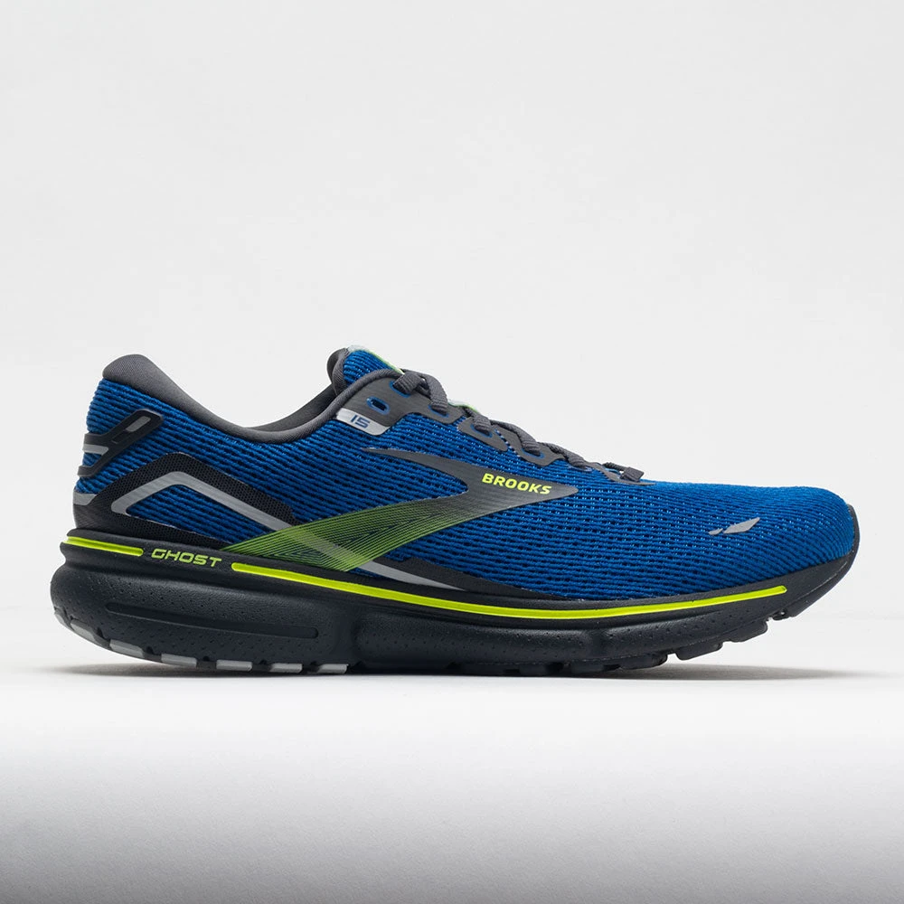 Brooks Ghost 15 Men's Blue/Ebony/Grey 1 Brooks Ghost 15 Men's Blue/Ebony/Grey