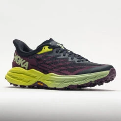 HOKA Speedgoat 5 Women's Blue Graphite/Evening Primrose -Sports Shoe Store 049966 5