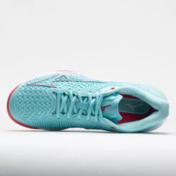 Mizuno Wave Exceed Tour 5 AC Women's Tanager Turpuoise/Paradise Pink -Sports Shoe Store 117140 2