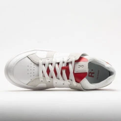 On Running On The Roger Clubhouse Men's White/Red -Sports Shoe Store 117181 2