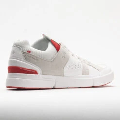 On Running On The Roger Clubhouse Men's White/Red -Sports Shoe Store 117181 6