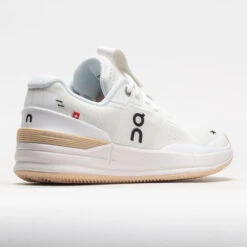 On Running On The Roger Pro Clay Women's White/Savannah -Sports Shoe Store 117243 6