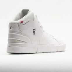 On Running On The Roger Clubhouse Mid Women's All White -Sports Shoe Store 117320 6