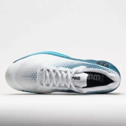 Wilson Rush Pro 4.0 Clay Men's White/Blue Coral/Blue Atoll -Sports Shoe Store 117516 2