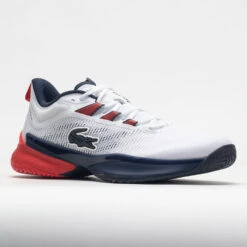 Lacoste AG-LT 23 Ultra Men's White/Red/Navy -Sports Shoe Store 117601 5