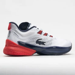 Lacoste AG-LT 23 Ultra Men's White/Red/Navy -Sports Shoe Store 117601 6