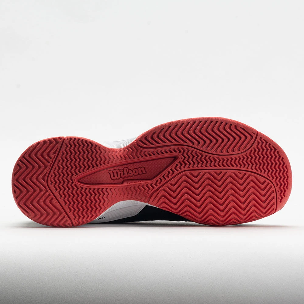 Wilson Rush Pro 4.0 Junior Quick Lace Black/White/Poppy Red 4 Wilson Rush Pro 4.0 Junior Quick Lace Black/White/Poppy Red - Image 4