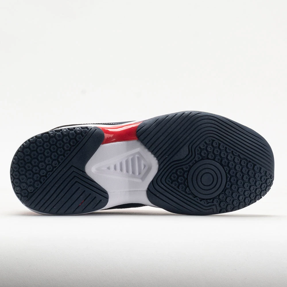 Diadora Challenge 5 SL Junior White/Blue Corsair/Fiery Red 4 Diadora Challenge 5 SL Junior White/Blue Corsair/Fiery Red - Image 4