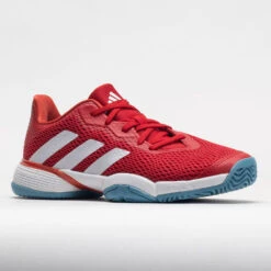 Adidas Barricade Junior Better Scarlet/White/Preloved Red -Sports Shoe Store 121361 5