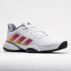 Adidas Barricade Junior White/Solar Gold/Lucid Fuchsia -Sports Shoe Store 121362 5