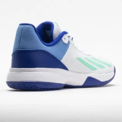 Adidas CourtFlash Junior White/Pulse Mint/Lucid Blue -Sports Shoe Store 121369 6
