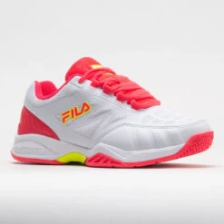 Fila Axilus Energized 2 Junior White/Diva Pink/Safety Yellow -Sports Shoe Store 121422 5