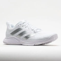 Adidas Court Team Bounce 2.0 Women's White/Silver Metallic/Grey 10 Adidas Court Team Bounce 2.0 Women's White/Silver Metallic/Grey -Sports Shoe Store 210818 5
