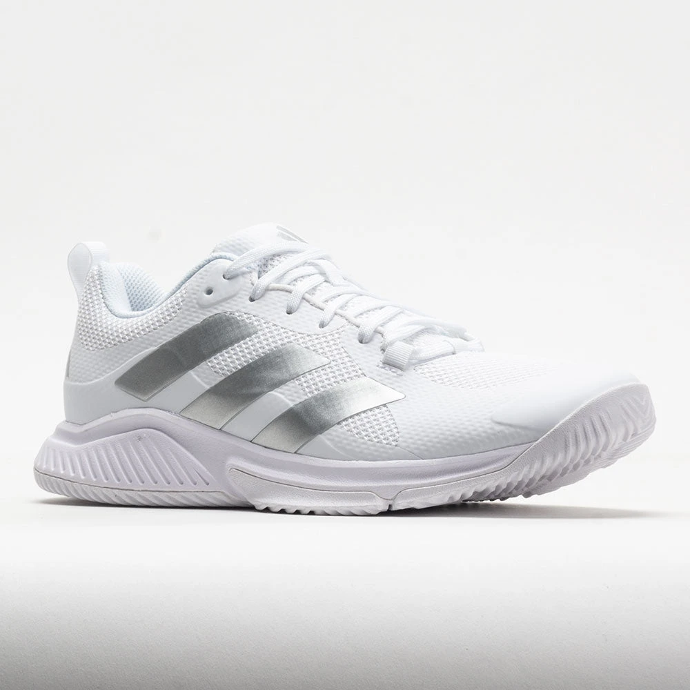 Adidas Court Team Bounce 2.0 Women's White/Silver Metallic/Grey 5 Adidas Court Team Bounce 2.0 Women's White/Silver Metallic/Grey - Image 5