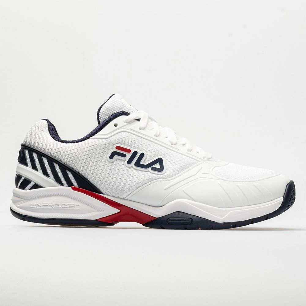 Fila Volley Zone Men's White/Navy/Red 1 Fila Volley Zone Men's White/Navy/Red