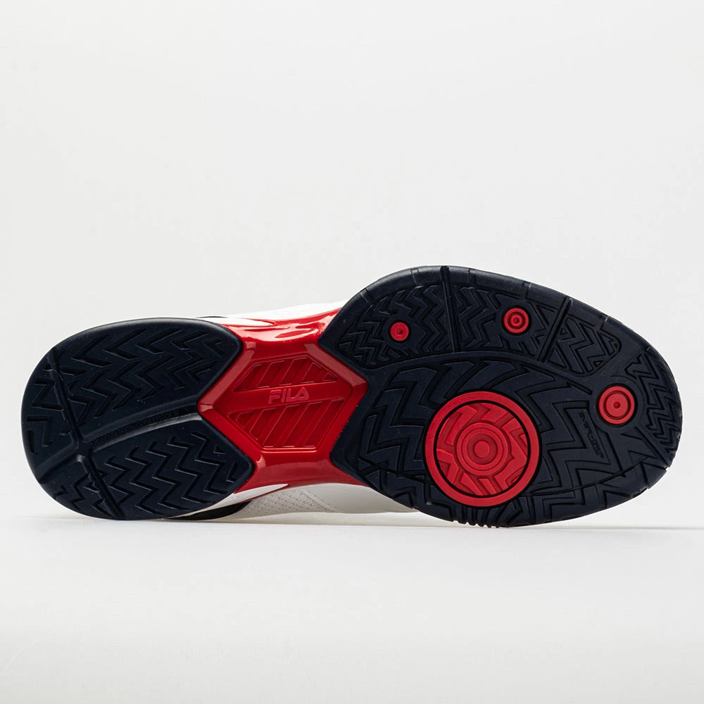 Fila Volley Zone Men's White/Navy/Red 4 Fila Volley Zone Men's White/Navy/Red - Image 4
