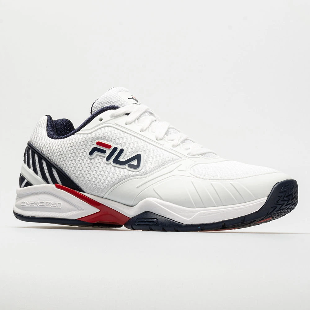 Fila Volley Zone Men's White/Navy/Red 5 Fila Volley Zone Men's White/Navy/Red - Image 5