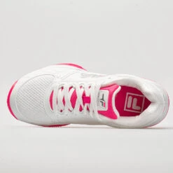 Fila Volley Zone Women's White/Pink/White -Sports Shoe Store 360236 2