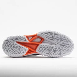 Diadora Trofeo AG Pickleball Women's White/Black/Vermillion Orange -Sports Shoe Store 370024 4