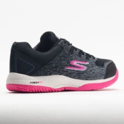 Skechers Viper Court Women's Black/Pink -Sports Shoe Store 370029 6