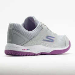 Skechers Viper Court Women's Grey/Purple -Sports Shoe Store 370030 6