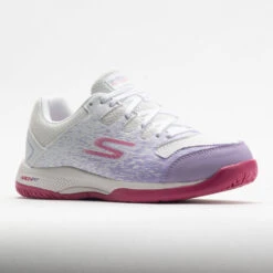 Skechers Viper Court Women's White/Lavender -Sports Shoe Store 370031 5