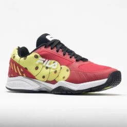 Fila Volley Zone Men's Fila Red/Black/Safety Yellow -Sports Shoe Store 370034 5