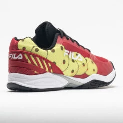 Fila Volley Zone Men's Fila Red/Black/Safety Yellow -Sports Shoe Store 370034 6