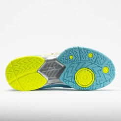 Fila Volley Zone Women's Bluefish/White/Safety Yellow -Sports Shoe Store 370036 4