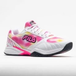Fila Volley Zone Women's Tie-Dye Print White/Pink/Black -Sports Shoe Store 370038 5