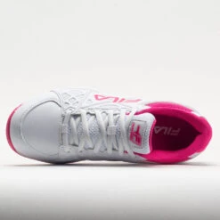 Fila Double Bounce 3 Women's White/White/Pink Glo -Sports Shoe Store 370042 2