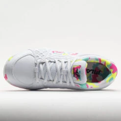 Fila Double Bounce 3 Women's White/White/Multicolor -Sports Shoe Store 370043 2