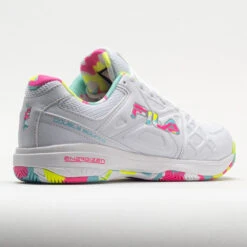 Fila Double Bounce 3 Women's White/White/Multicolor -Sports Shoe Store 370043 6