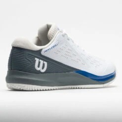 Wilson Rush Pro Ace Pickler Men's White/Stormy Weather/Classic Blue -Sports Shoe Store 370046 6
