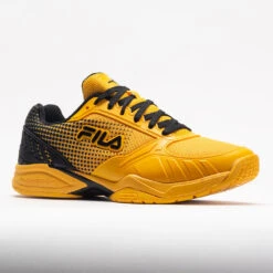 Fila Volley Zone Men's Citrus/Black/Citrus -Sports Shoe Store 370057 5