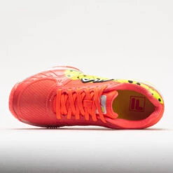 Fila Volley Zone Women's /Fiery Coral/Yellow/Black -Sports Shoe Store 370059 2