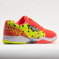 Fila Volley Zone Women's /Fiery Coral/Yellow/Black -Sports Shoe Store 370059 6