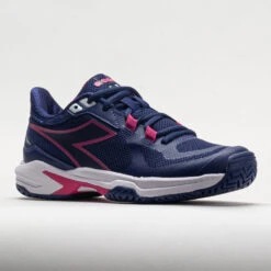 Diadora Trofeo 2 Pickleball Women's Blueprint/Pink Yarrow/White -Sports Shoe Store 370080 5