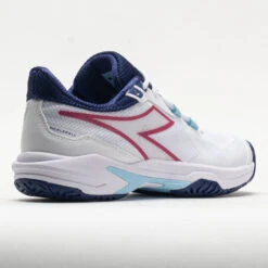Diadora Trofeo 2 AG Pickleball Women's White/Blueprint/Pink Yarrow -Sports Shoe Store 370081 6
