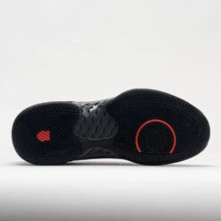 K-Swiss Express Light Pickleball Men's Steel Gray/Jet Black/Orange -Sports Shoe Store 370084 4