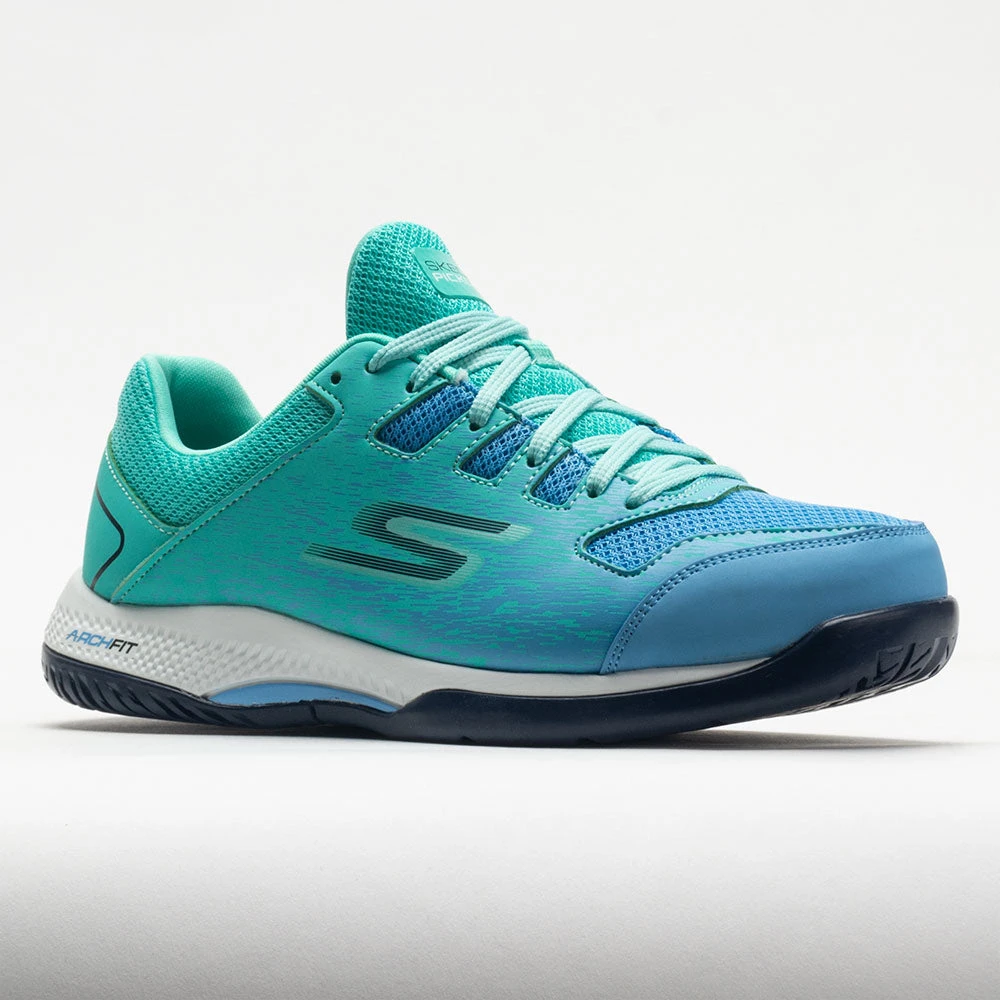 Skechers Viper Court Women's Teal 5 Skechers Viper Court Women's Teal - Image 5