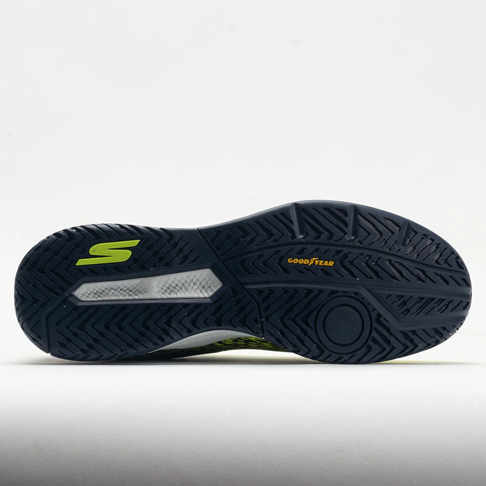 Skechers Viper Court Men's Yellow/Navy 4 Skechers Viper Court Men's Yellow/Navy - Image 4